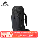 GREGORY格里高利穿岳系列B65B75户外运动大容量重装徒步旅行登山包背包 100L PRO -熔岩黑 M