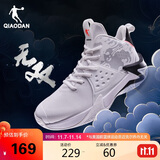 乔丹篮球鞋无双中帮革面保暖减震耐磨实战篮球运动鞋男
