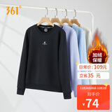 361°卫衣女秋冬季加绒外套运动休闲圆领长袖套头衫上衣662344801D-6