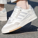 阿迪达斯 （adidas）三叶草男鞋 2025秋季新款低帮潮流运动鞋防滑休闲板鞋子男 暖棕米灰/新款到货/时尚 42