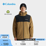 Columbia哥伦比亚户外情侣男女拒水棉夹克保暖旅行运动外套XE9089 257 2XL(190/104A)