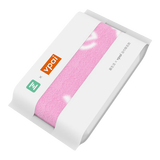 最生活潮牌浴巾 A类纯棉成人洗澡巾 柔软吸水大浴巾速干男女裹巾 粉色