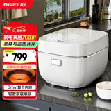 大松（TOSOT）格力电饭煲4L电饭锅家用3-4-5人IH加热多功能智能柴火饭蒸米饭锅蒸煮一级能效不沾政府补贴40x61C