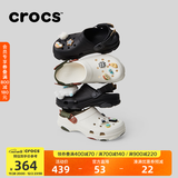 卡骆驰经典特林洞洞鞋男女同款拖鞋耐磨休闲鞋|206340 黑色-001 43 (270mm)