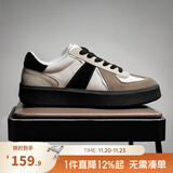 Mr.A熊猫德训鞋男秋季透气阿甘鞋情侣厚底运动休闲板鞋百搭潮鞋子MRA 黑色 43 男码