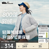 蕉下（beneunder）外套秋冬女气绒服似羽绒棉服圆领可机洗内胆夹棉秋装新款2025