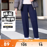匡威Converse儿童长裤加绒保暖25冬季新款儿童休闲运动裤子儿童装