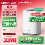 鱼跃（Yuwell）5L升医用制氧机吸氧机氧气机家用高清大屏轻音带雾化新国标7F-5GW