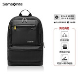新秀丽（Samsonite）电脑包双肩包商务背包笔记本包休闲都市36B*09003黑色14英寸