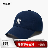MLB棒球帽子秋夏鸭舌帽男女时尚休闲软顶3ACP7701N-50NYS