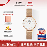 丹尼尔惠灵顿（DanielWellington）DW手表女 简约欧美表钢带石英女士手表生日礼物送女友DW219