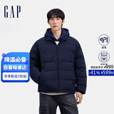 盖璞男女装秋冬新款美式防风立领羽绒服宽松情侣保暖外套678656