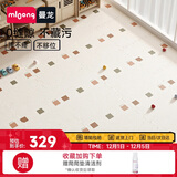 曼龙宝宝爬爬垫3cm加厚爬行垫拼接儿童地垫XPE环保防摔家用客厅 6片装