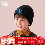 Kocotreekk树儿童帽子男生女童秋冬韩版针织帽宝宝时尚保暖童帽