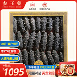 参王朝 大连底播淡干海参干货辽刺参海鲜水产礼盒 7A 实惠装尊品9年 250g*1盒 20-30头