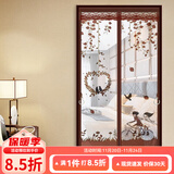 钟爱一生防蚊门帘防蚊子磁性软门帘磁吸纱窗网隔断窗纱帘夏季大门纱门网纱 印花 卡通单车 含魔术贴+泡钉 尺寸定制联系客服|单拍不发