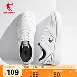 乔丹男鞋板鞋运动鞋皮革面空军一号休闲百搭厚底增高小白鞋