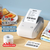 精臣 B1智能标签打印机生产日期商品合格打价格条码服装吊牌热敏不干胶姓名贴纸手持小型超市价签商用 B1浅沙标签机（送1卷白色标签）