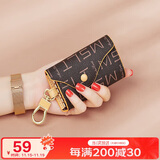马莎兰缇（MashaLanti）汽车钥匙包2025新女士钥匙套卡包迷你腰挂钥匙扣保护套生日礼物