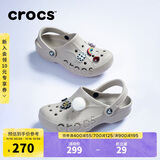 CROCS卡骆驰贝雅洞洞鞋沙滩鞋|10126 卵石色-2V3 39(240mm) 