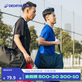 迪卡侬（DECATHLON）足球单肩包20L健身包运动背包返回绿茵场IVO2 35L 黑色【侧袋可放鞋】