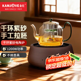 金灶（KAMJOVE） 千环紫砂电陶炉煮水炉煮茶炉铸铁壶适用茶艺炉电茶炉罐罐烤奶 CH-1200