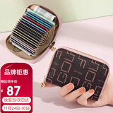 高尔夫（GOLF）卡包女印花女士零钱包多卡位包包女包手拿包休闲百搭钱包