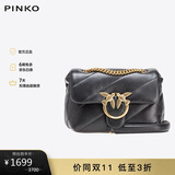 PINKO【限时折扣】女包羊皮燕子包泡芙枕头包飞鸟包单肩包斜挎包