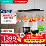 华帝（VATTI）国家政府补贴脱排吸油烟机【官方推荐搭配101D灶具】欧式顶吸23风量大吸力家用静音一级能效176T