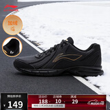 李宁跑步鞋加绒版 男鞋25秋冬季透气网面轻便低帮时尚运动鞋ARSU109