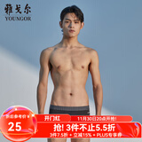 雅戈尔（YOUNGOR）内裤男平角短裤单条装宽松无痕亲肤透气舒适 VNNK910135APQ 1条 L