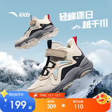 安踏儿童棉鞋男女大童户外加绒保暖棉鞋山脊运动棉鞋A12446932H