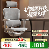 Ergonor保友金豪b雄鹰 人体工学椅 电脑椅 电竞椅办公椅子可躺老板椅 【金豪b雄鹰X】银白网