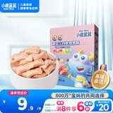 小鹿蓝蓝 婴幼儿钙铁泡泡酥草莓味35g小饼干 宝宝饼干零食儿童饼干8个月+ 