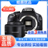 佳能/Canon 500D 600D 700D 800D 850D学生入门拍照摄像高清旅游 二手单反相机 9新 佳能550D/ 永诺50 1.8 套机 标配