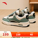 安踏骜杰丨王一博街舞6同款板鞋男女冬季厚底增高休闲鞋112448040R 【男款】木荷绿/象牙白/雀茶棕-3 41