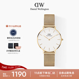 丹尼尔惠灵顿（DanielWellington）DW流金表女表金属表带欧美简约时尚女士手表生日礼物DW348
