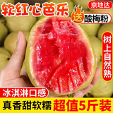 京地达软糯红心芭乐净重5斤单果100g+丝滑香甜孕妇新鲜水果源头直发包邮
