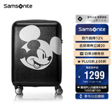 新秀丽（Samsonite）行李箱25英寸拉杆箱迪士尼米奇扩容旅行箱AF9黑色托运密码箱