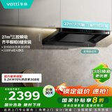 华帝（VATTI）【小飞碟Pro】国家补贴脱排抽油烟机【官方推荐搭308套装】欧式变频27风量大吸力静音自清洁S36P