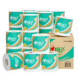 心相印卷纸 心柔有芯 4层180g*27卷卫生纸巾大克重 卷筒纸 整箱