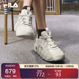 FILA 斐乐官方可颂鞋面包鞋2025年男鞋厚底休闲老爹鞋
