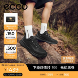 爱步（ECCO）运动鞋男 网面透气缓震户外休闲登山徒步鞋 奥途824254 黑色40