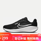 耐克NIKE跑步鞋女缓震透气DOWNSHIFTER 13运动鞋FD6476-001黑白37.5