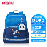 美旅箱包男孩放心书包1-6年级小学生双肩包儿童抗菌减负背包大容量NG3