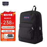 JANSPORT杰斯伯双肩包男背书包女学生校园电脑包 47LW008 爵士黑
