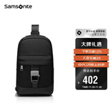 新秀丽（Samsonite）单肩包男士商务斜挎包时尚运动休闲背包男士生日礼物 NW5