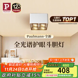 Paulmann P德国柏曼护眼明装斗胆灯客厅卧室餐厅全光谱防眩格栅射灯无主灯 【双灯】4000K-38°-明装
