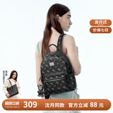 纽芝兰（NUCELLE）【沈月同款】双肩包女2025新时尚背包大学生书包飞马女包生日礼物