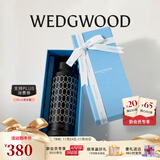 Wedgwood不锈钢保温杯高颜值咖啡杯便携水杯陶瓷涂层茶杯保冷保热随行杯 金粉年华曜石黑保温瓶500ml